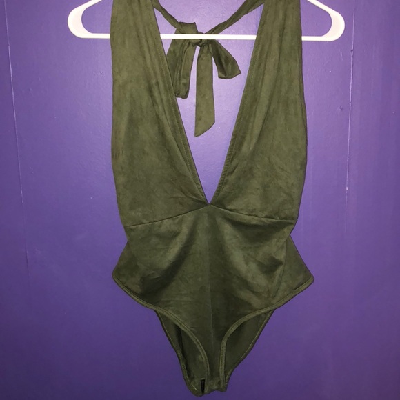 Tops - Sexy Deep V Bodysuit